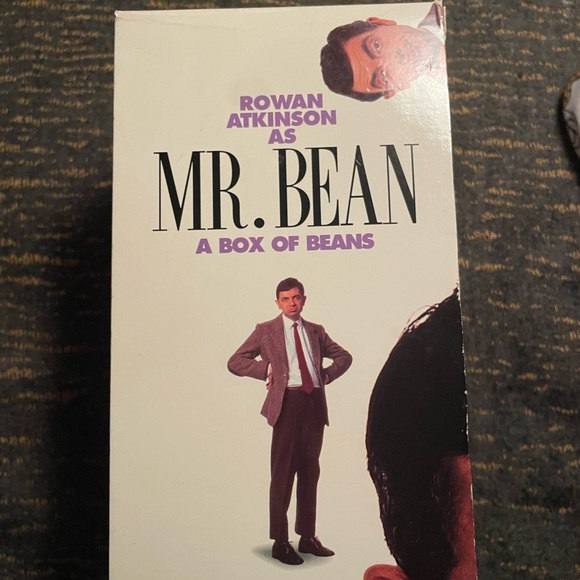 Mr. Bean VHS Tapes - A Box of Beans